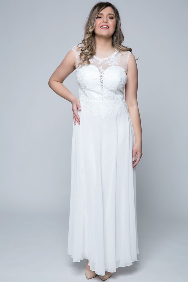 ★ Maxi λευκό φόρεμα με άνοιγμα στην πλάτη