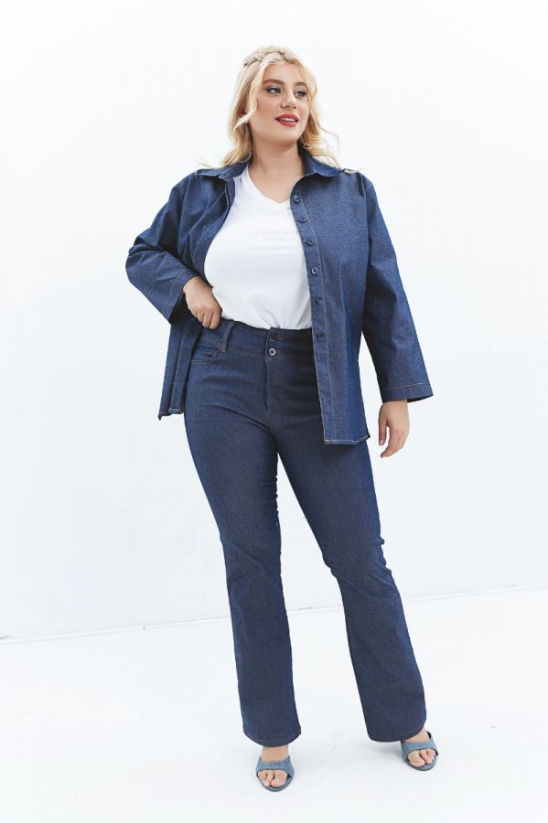 Jean Jacket σε denim blue χρώμα