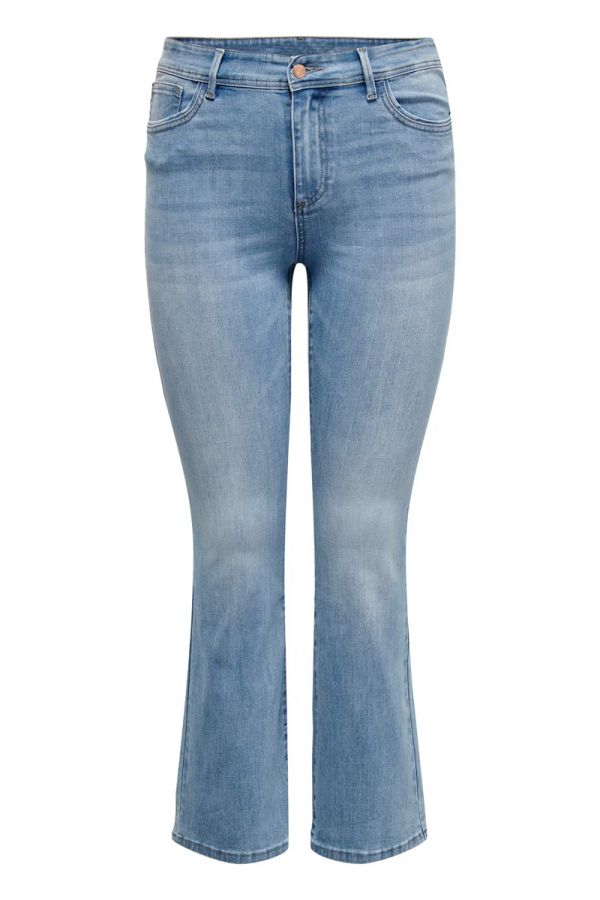 Jean bootcut παντελόνι σε denim blue χρώμα