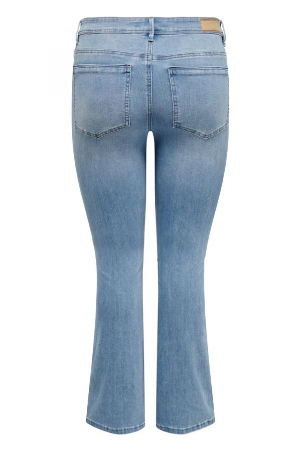 Jean bootcut παντελόνι σε denim blue χρώμα