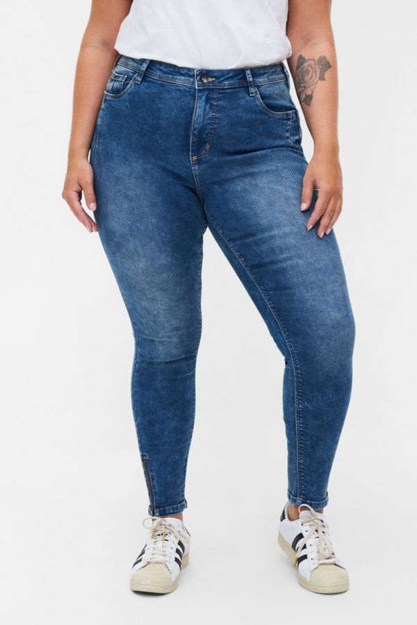 Jean παντελόνι slim σε denim blue χρώμα 1xl 2xl 3xl 4xl 5xl 