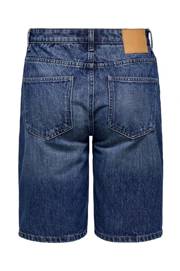 Jean βερμούδα σε denim blue χρώμα