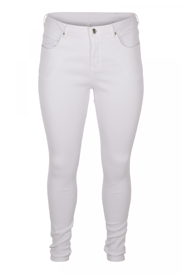 Skinny jean σε white χρώμα 