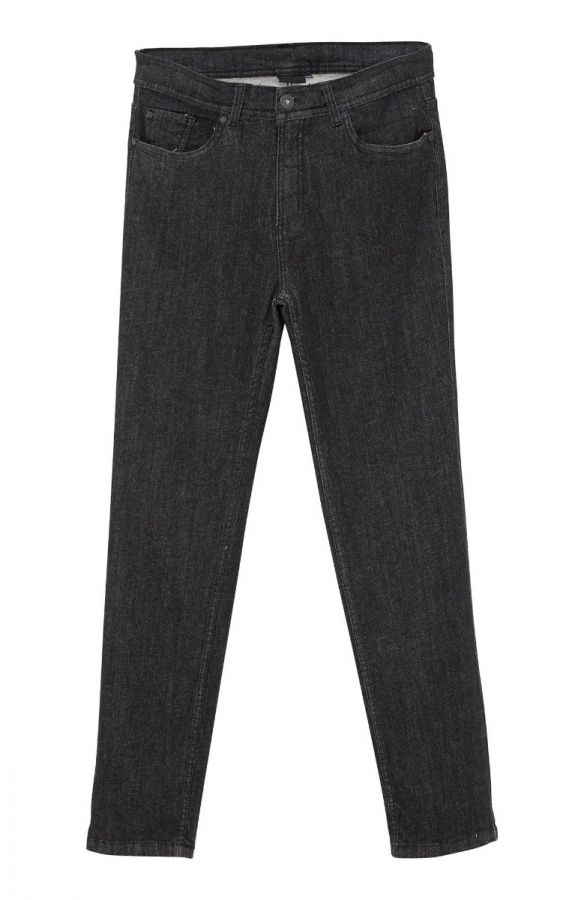 Jean παντελόνι σε ίσια γραμμή σε denim black χρώμα