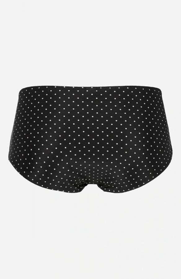 Πουά bikini-slip σε μαύρο/άσπρο χρώμα 1xl,2xl,3xl,4xl,5xl