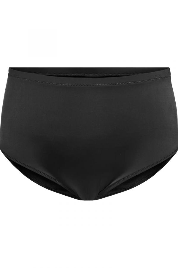 Ψηλόμεσο bikini-slip σε μαύρο χρώμα