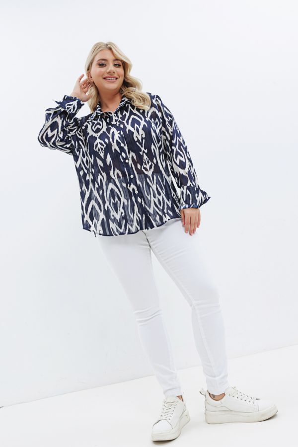 Skinny jean σε denim white χρώμα 