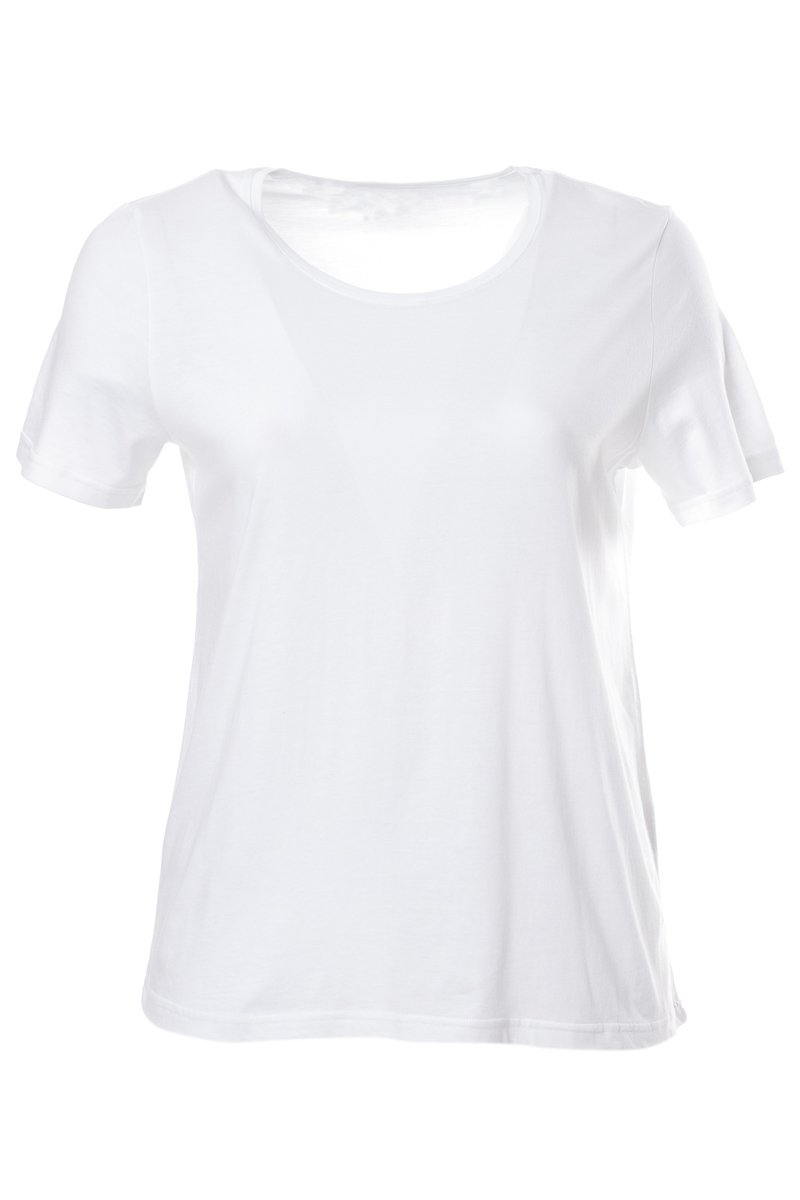 Light t-shirt basic σε λευκό χρώμα 1420.8218-Λευκό