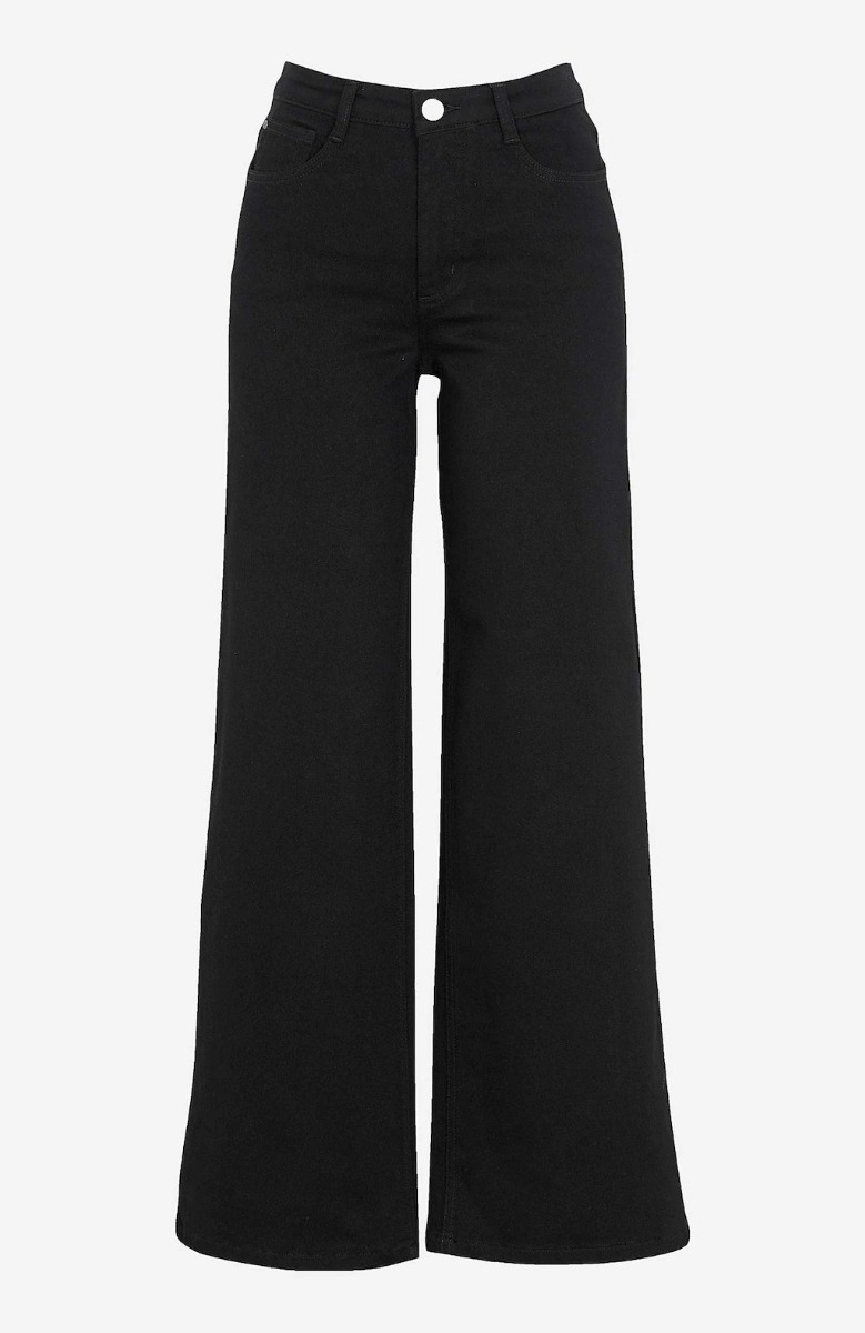  Παντελόνι jean σε άλφα γραμμή σε denim black χρώμα 2025