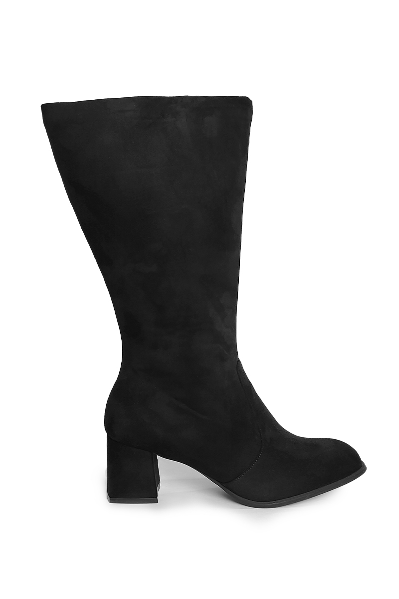 Σουετίνη μπότα σε μαύρο χρώμα 14223.0402-Μαύρο