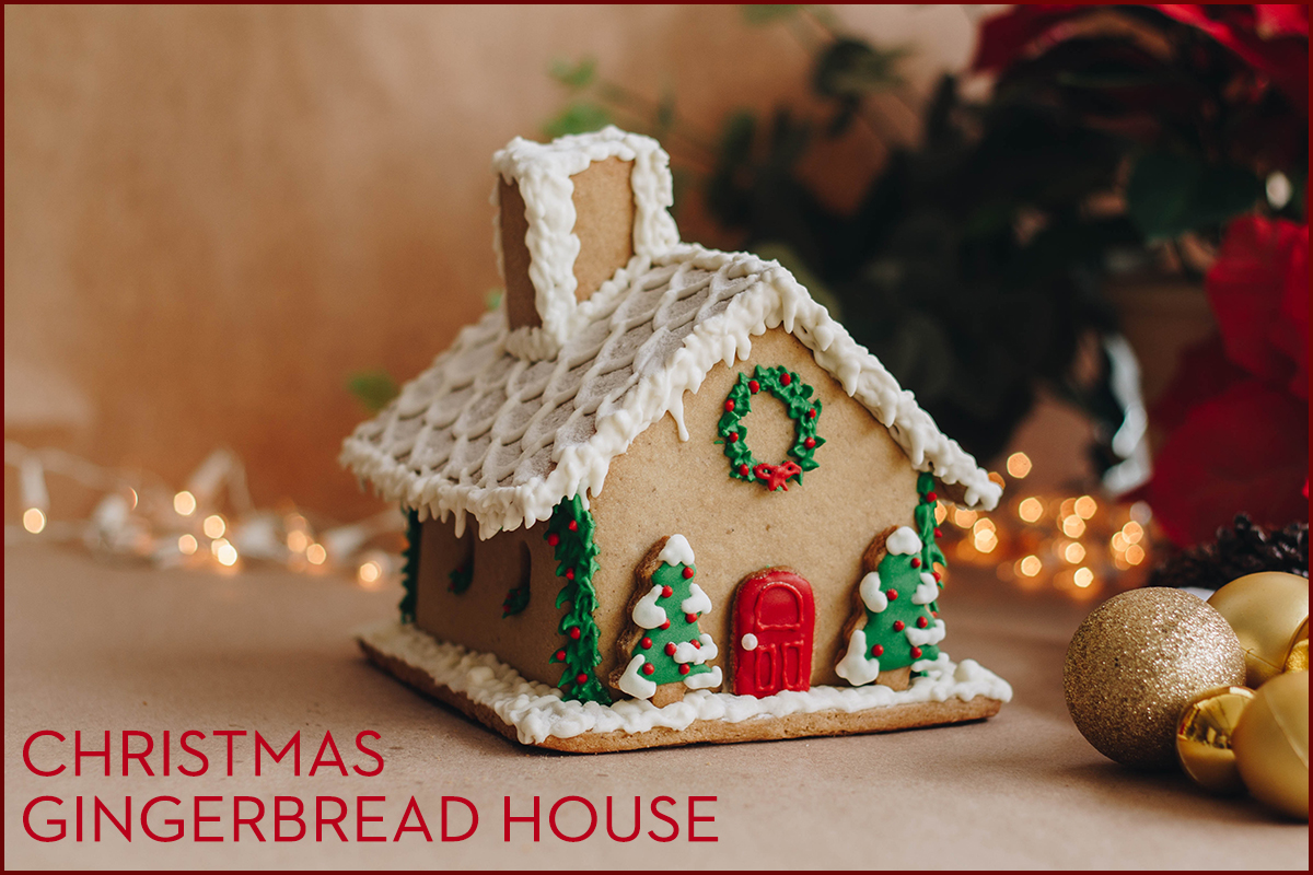 Gingerbread House... και θα κερδίσεις τις εντυπώσεις στο γιορτινό τραπέζι 